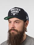 Бейсболка MITCHELL NESS арт. HP13231-TTTBLCK The Rock B2A Statement Pro WWE (черный)